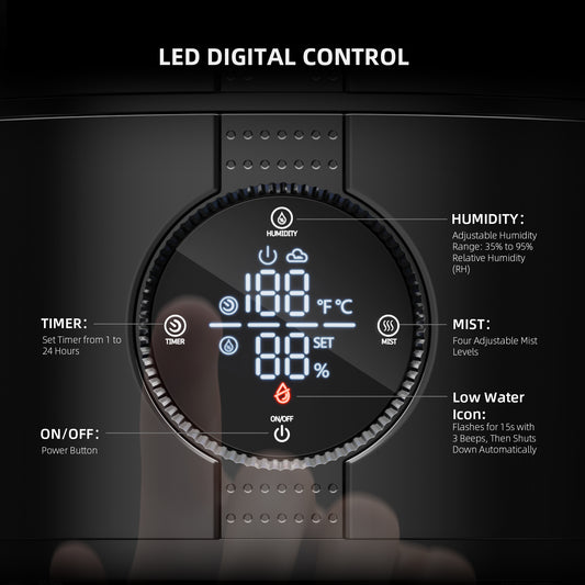 Spider Farmer Smarter Luftbefeuchter 5L