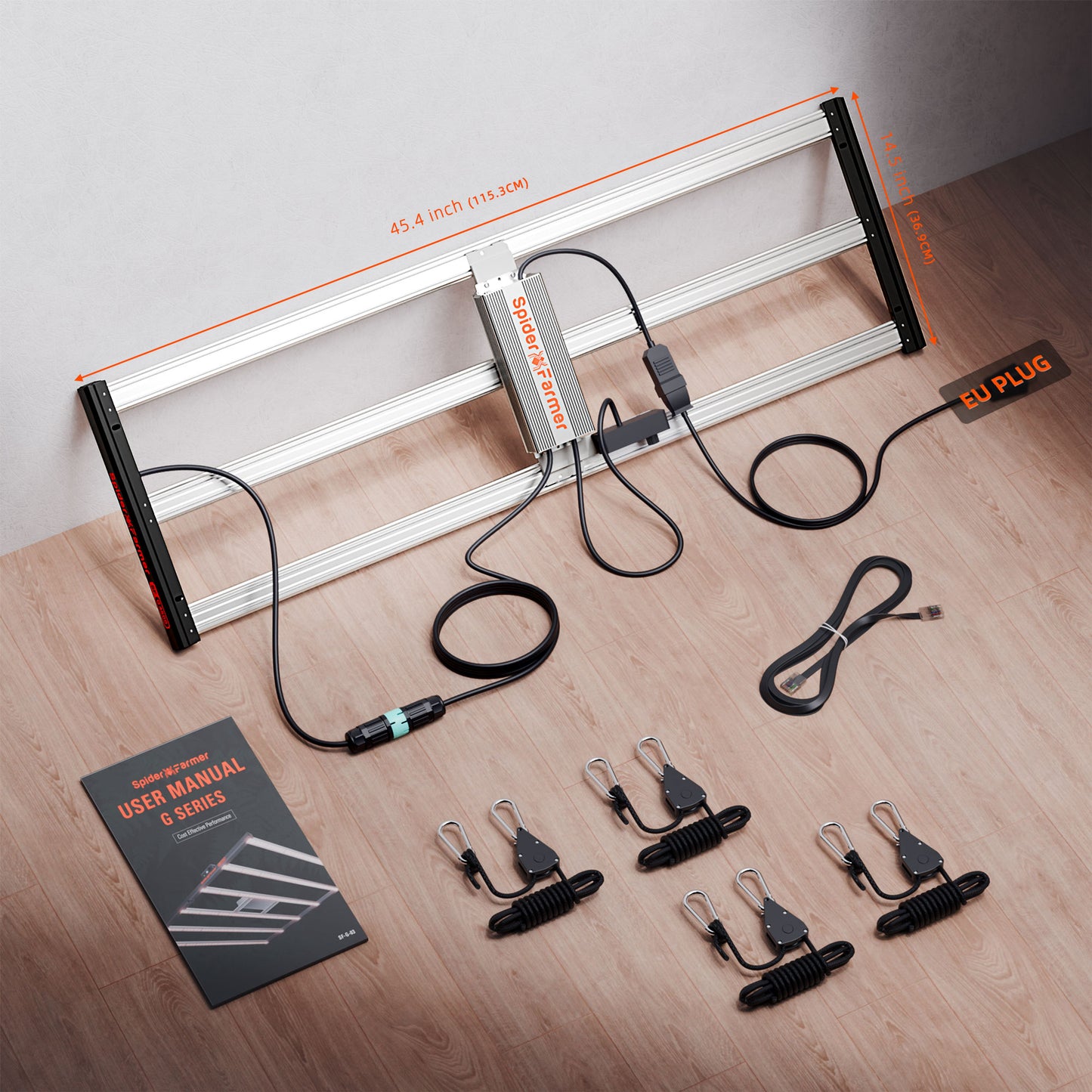 Spider Farmer G4500 320W Grow Lampe LED