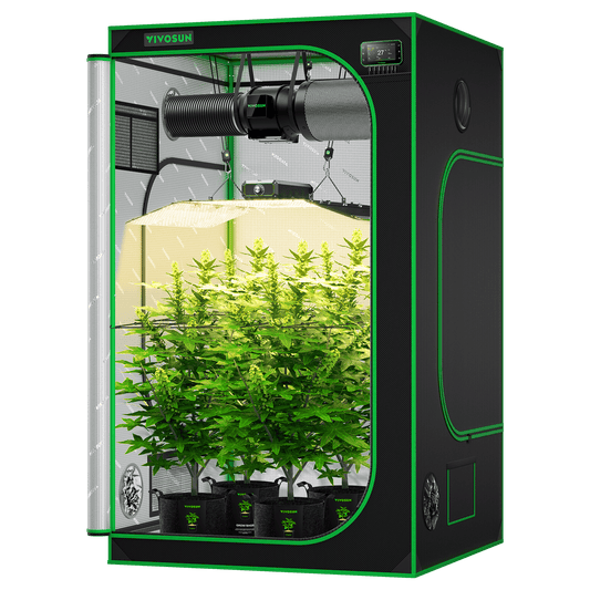 Vivosun Smart Grow System Komplettset 120x120x200cm 400W — Produkt-Render