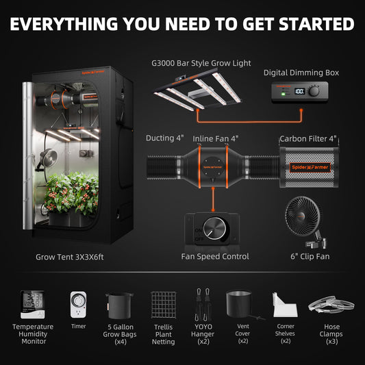 Spider Farmer G3000 Set