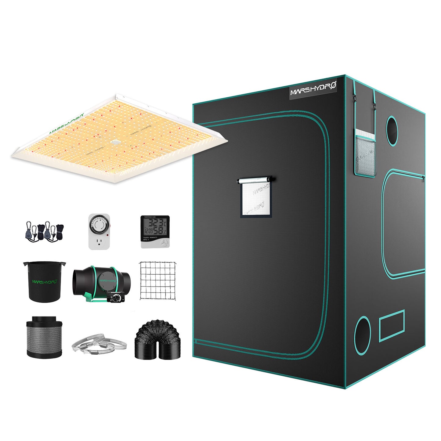 Mars Hydro Komplettset 150x150x200 TS3000