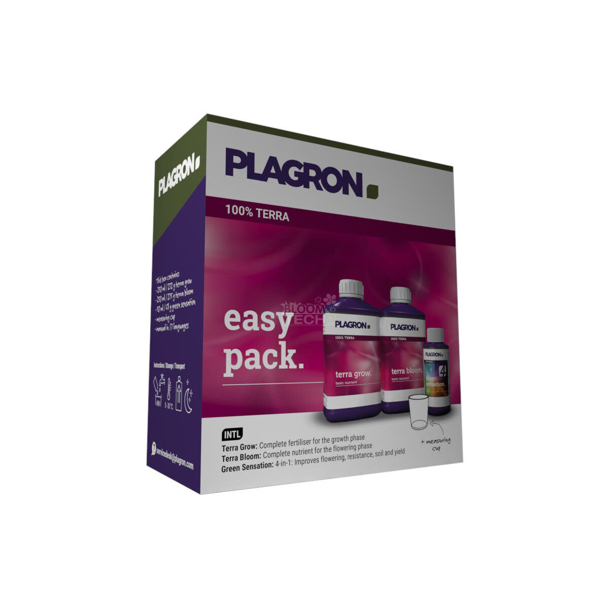 Plagron Easy Pack 100% Terra Dünger Set Produktbild