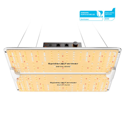 Spider Farmer SF2000Pro 200W LED Grow Lampe 90x90cm