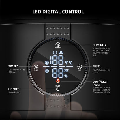 Spider Farmer Smarter Luftbefeuchter 5L