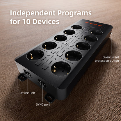 Spider Farmer GGS AC10-fach Mehrfachsteckdose Kit