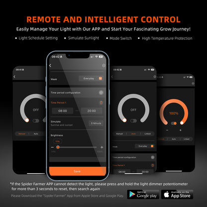 Spider Farmer G4500 320W Grow Lampe LED