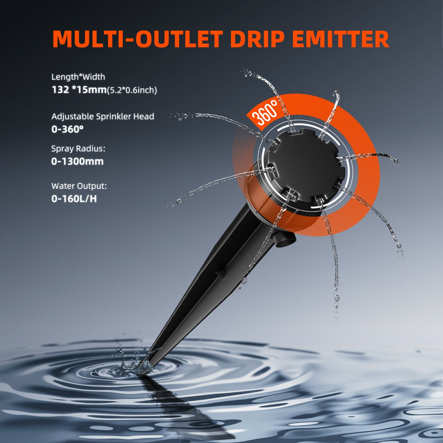 Spider Farmer Tröpfchenbewässerungssystem mit 8 Schläuchen