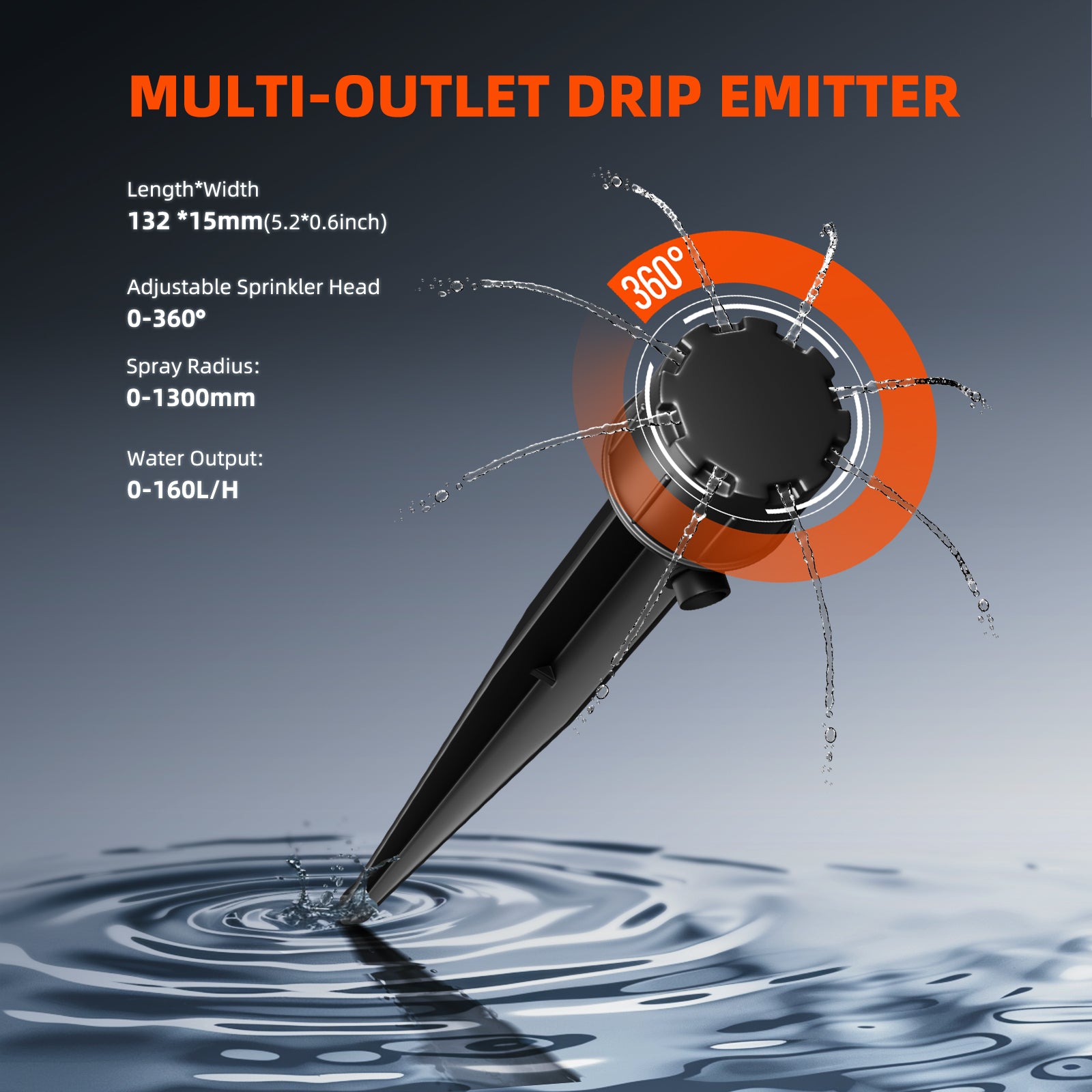 Spider Farmer Tröpfchenbewässerungssystem mit 8 Schläuchen