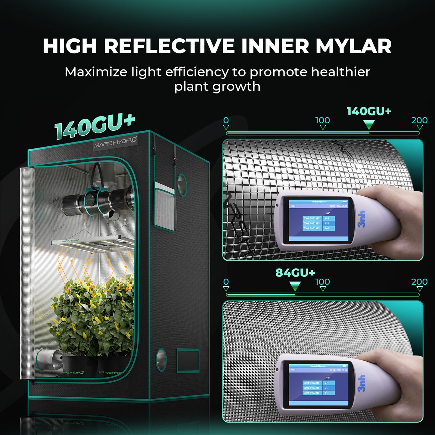 Mars Hydro Growbox 240x240x200cm
