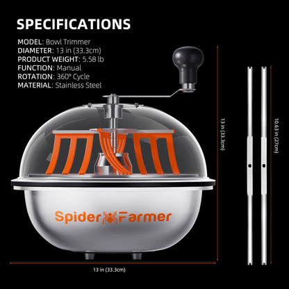 Spider Farmer Blütentrimmer Ø 33 cm