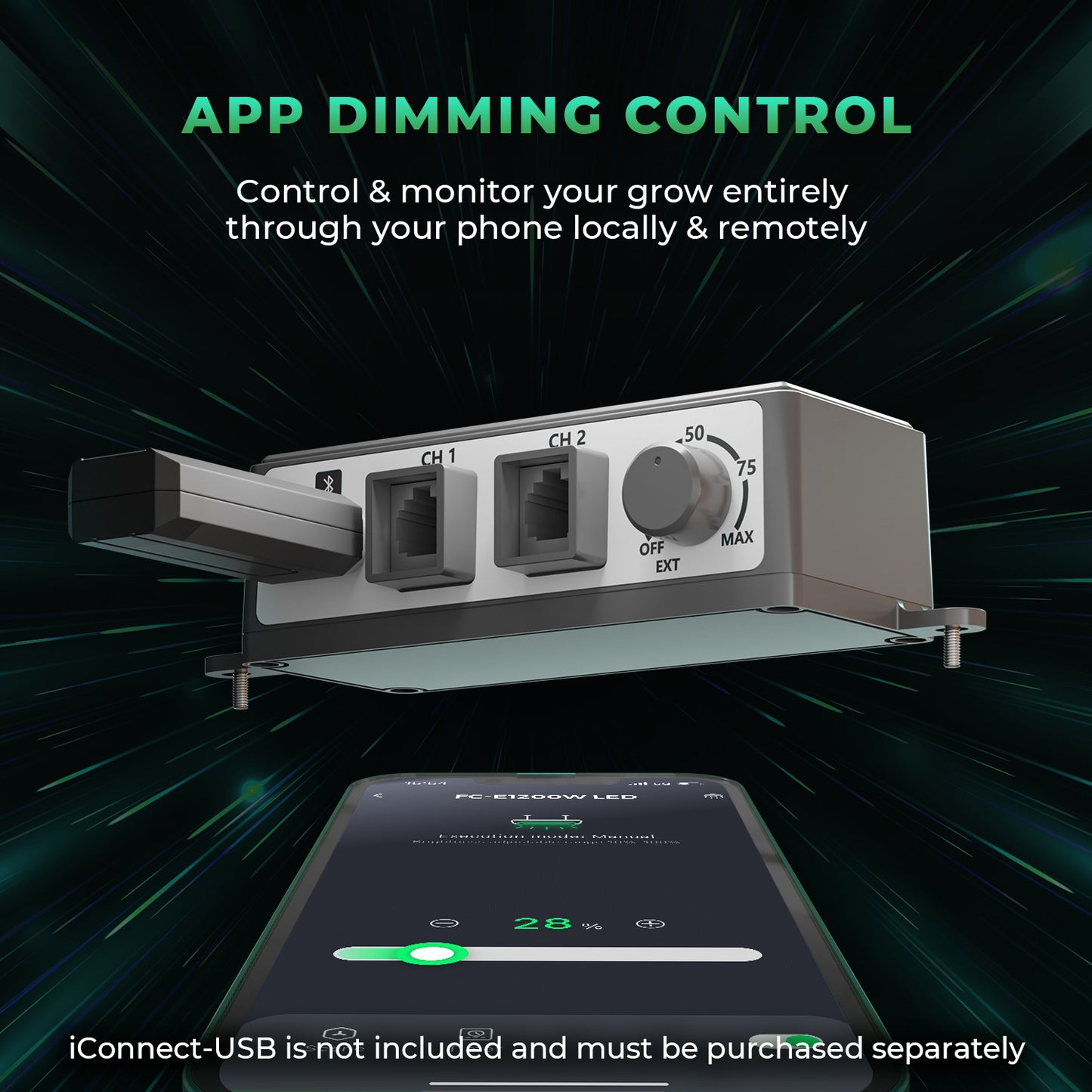 Mars Hydro FC-E 1200W Grow LED 150x150cm