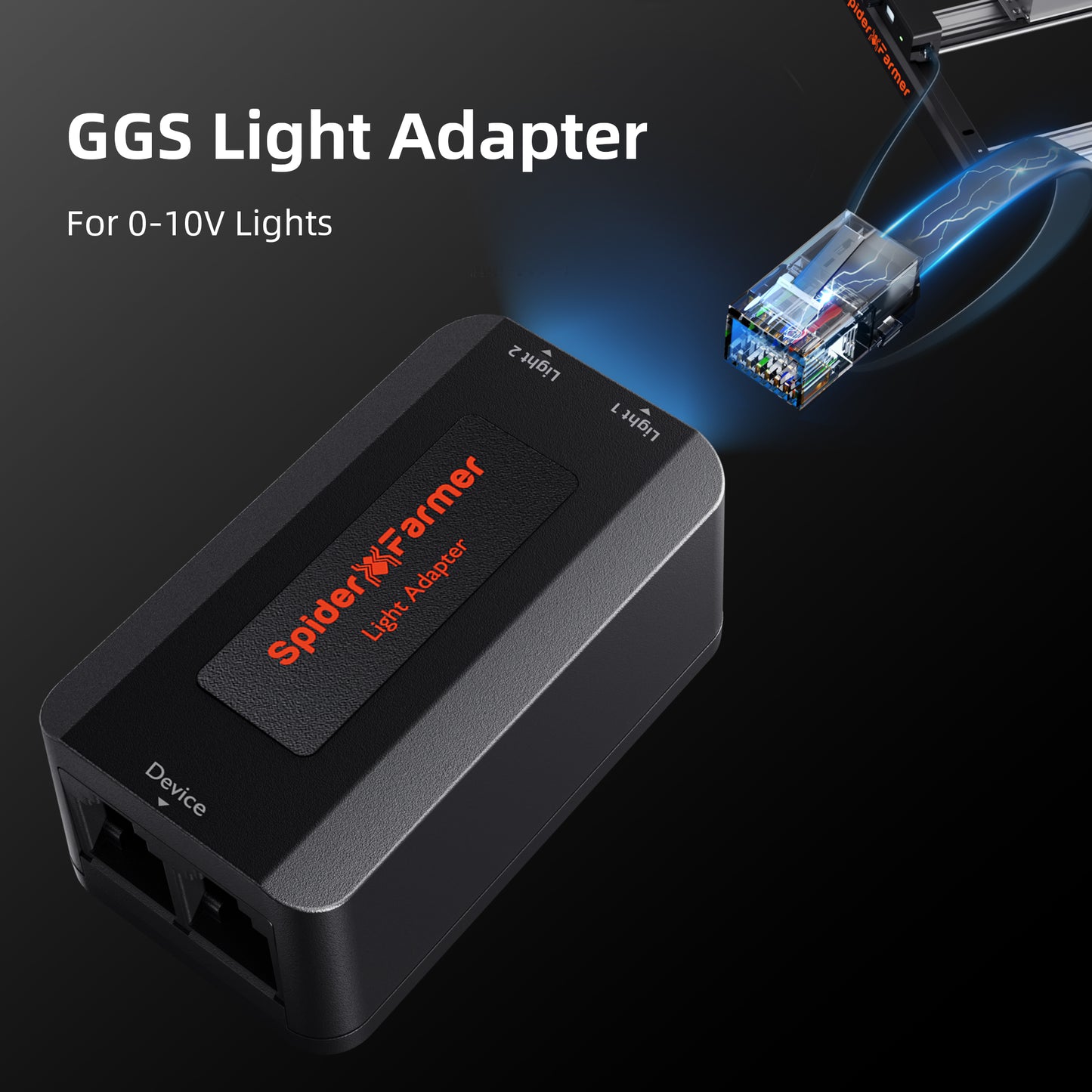 Spider Farmer GGS AC10-fach Mehrfachsteckdose Kit