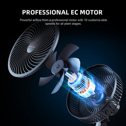 Spider Farmer 6 Zoll Clip Fan Umluftventilator