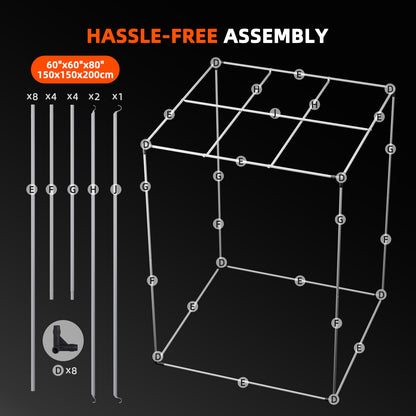 Spider Farmer Growbox 150x150x200cm
