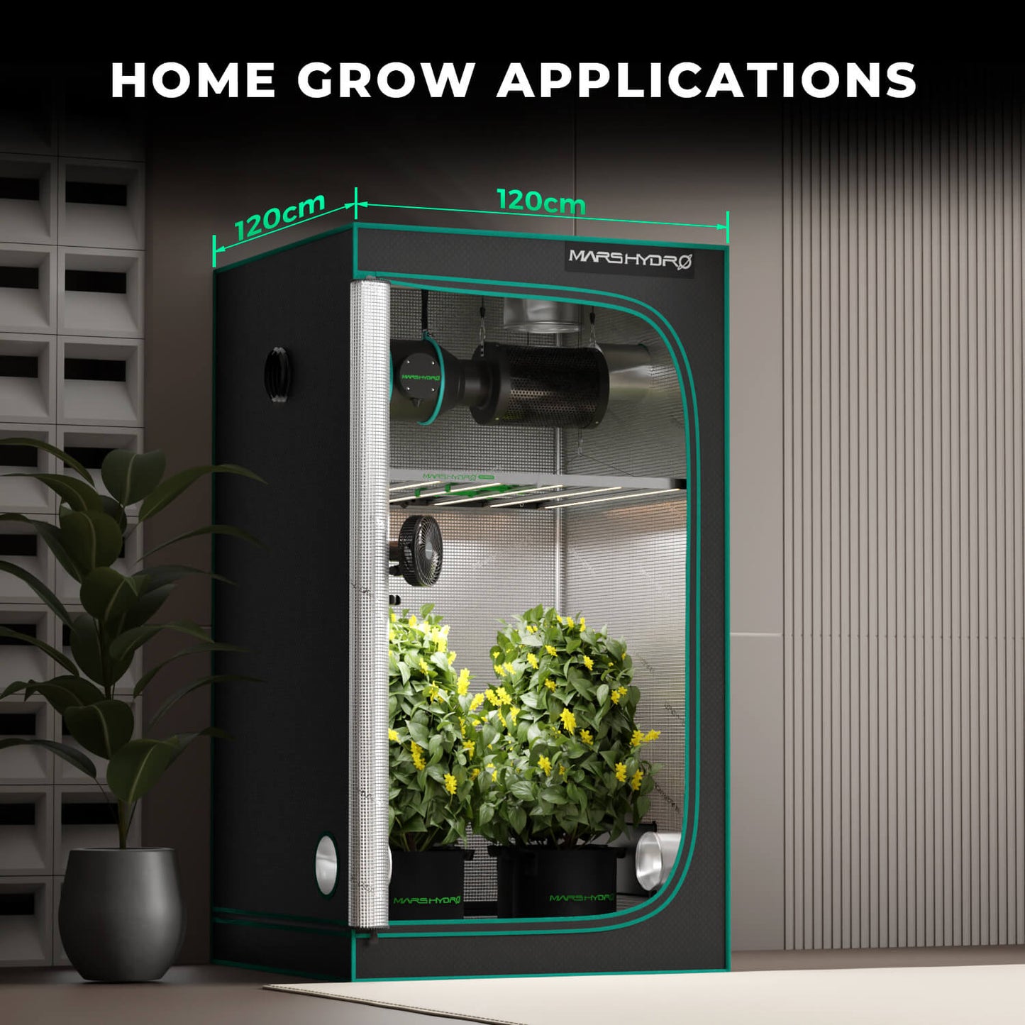 Mars Hydro FC-E 6500 730W Grow LED 150x150cm