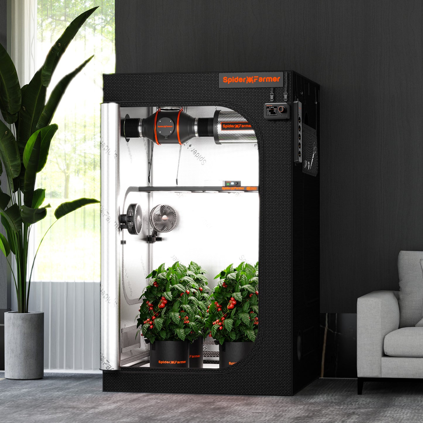 Spider Farmer Growbox 120x120x200cm