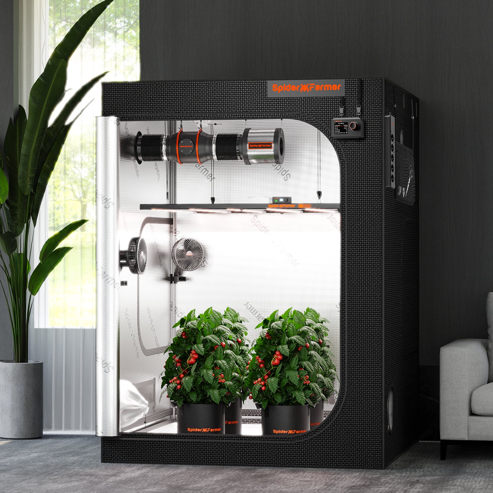 Spider Farmer Growbox 150x150x200cm