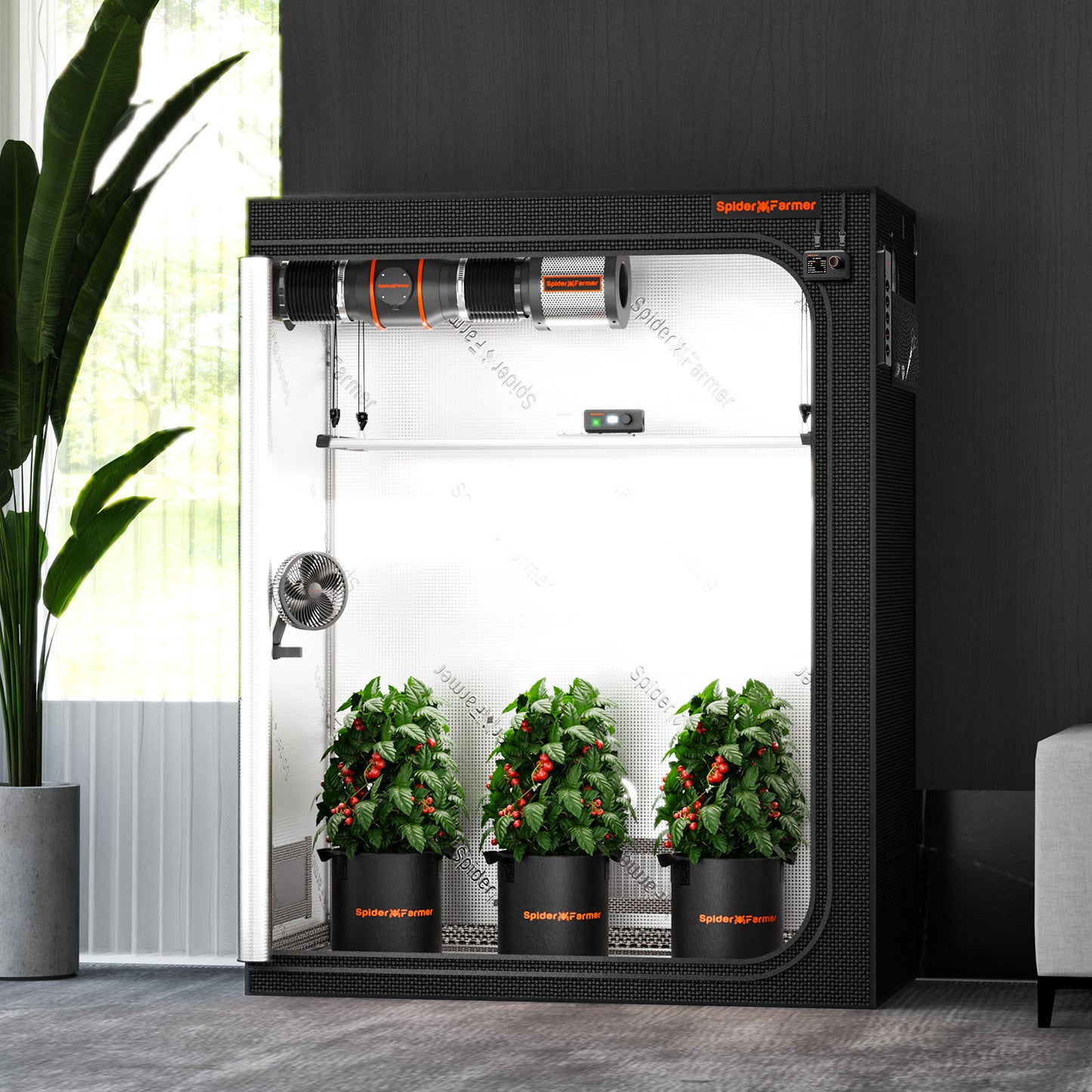 Spider Farmer Growbox 140x70x200cm