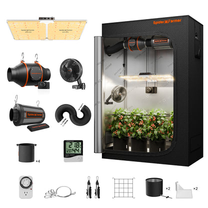 Spider Farmer SF2000 Komplettset 200W 120x60x180cm