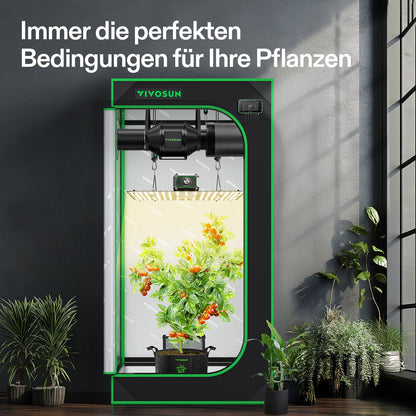 Vivosun Smart Growbox Komplettset 60x60x120cm — Zubehör-Set