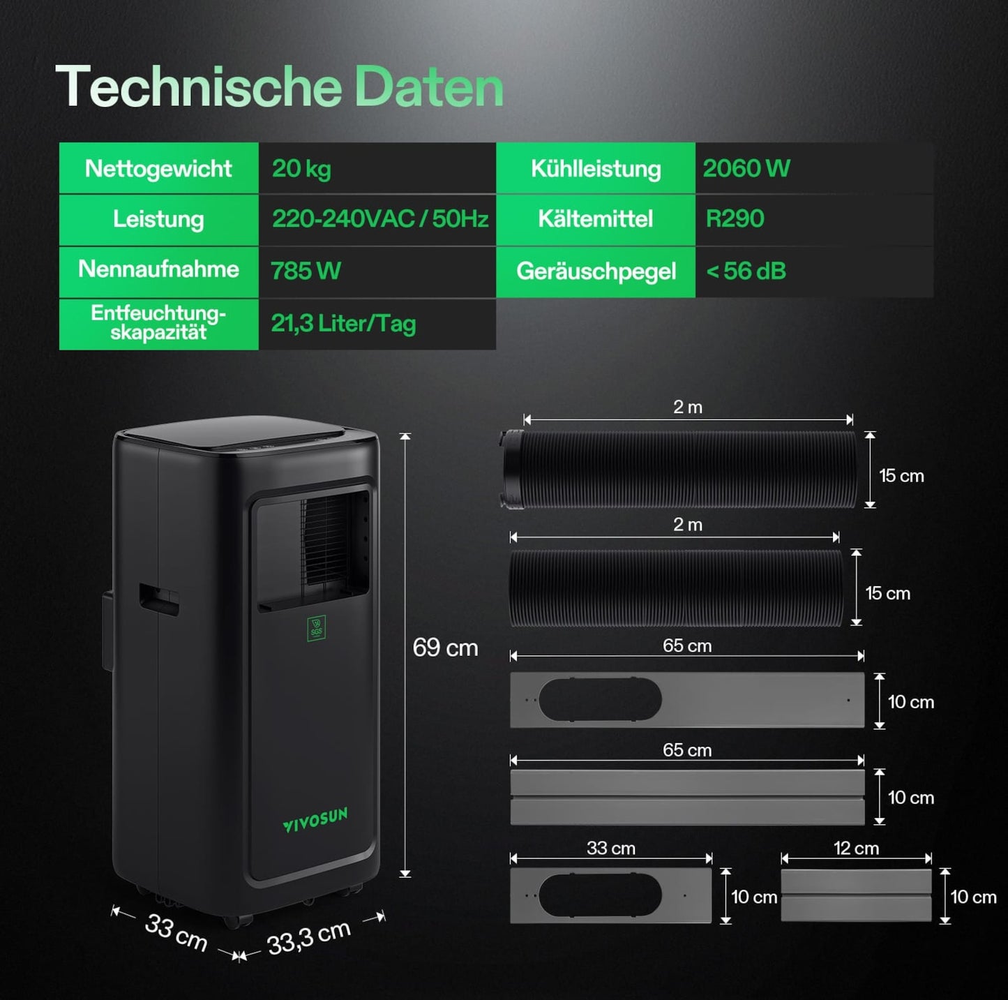Vivosun AeroLush C08 - Produktbild 4