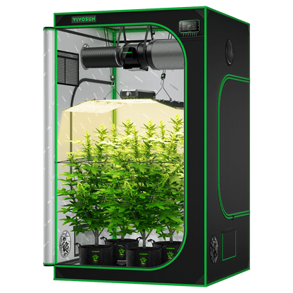 Vivosun Smart Grow System Komplettset 120x120x200cm 400W — Produkt-Render