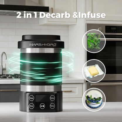 Mars Hydro Decarboxylator – Display