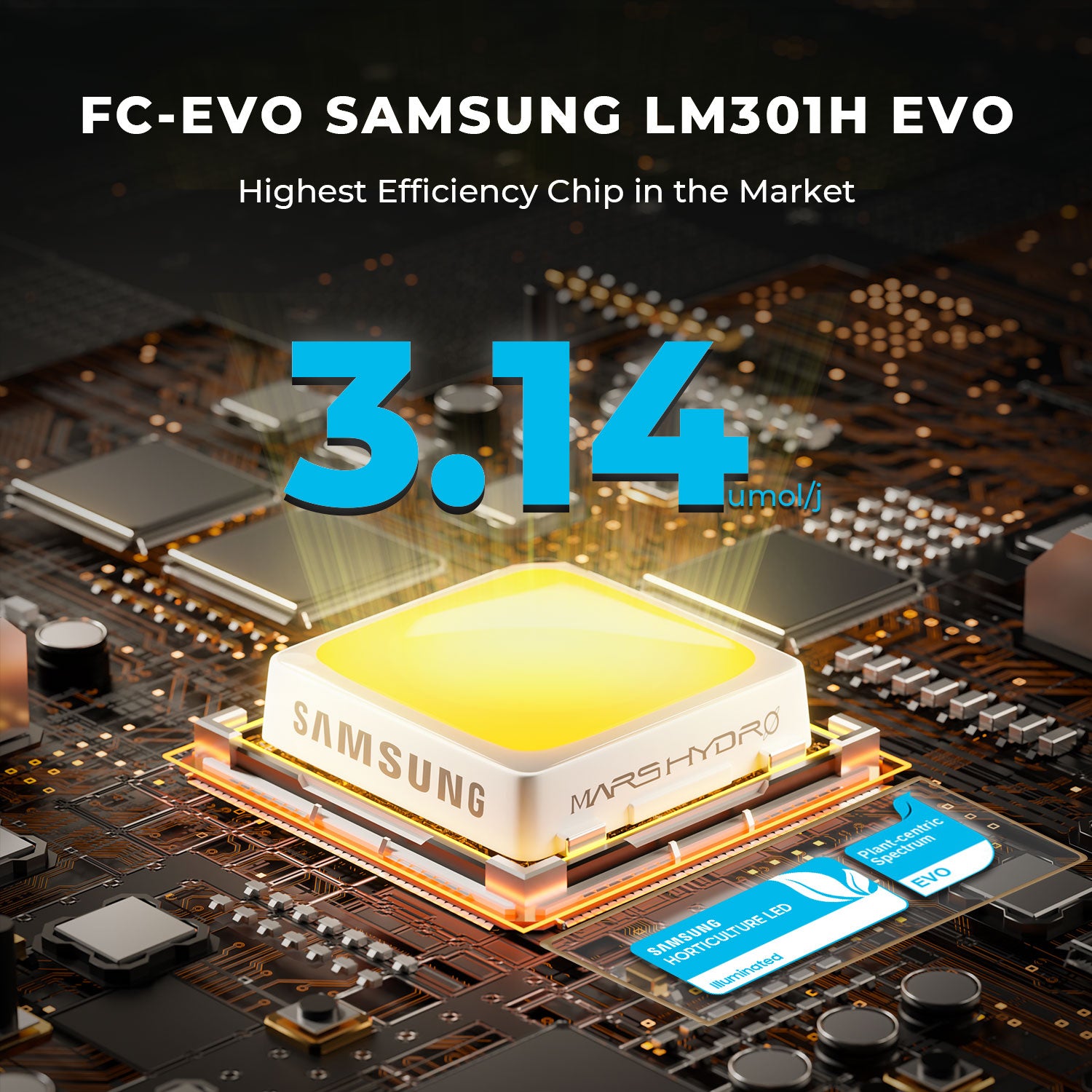 Mars Hydro FC-EVO Samsung LM301H EVO Chip