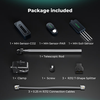 Mars Hydro Smart Sensor Kit - Verpackung und Lieferumfang