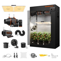 Spider Farmer SF2000 Komplettset mit GGS Controller 120x60x180cm