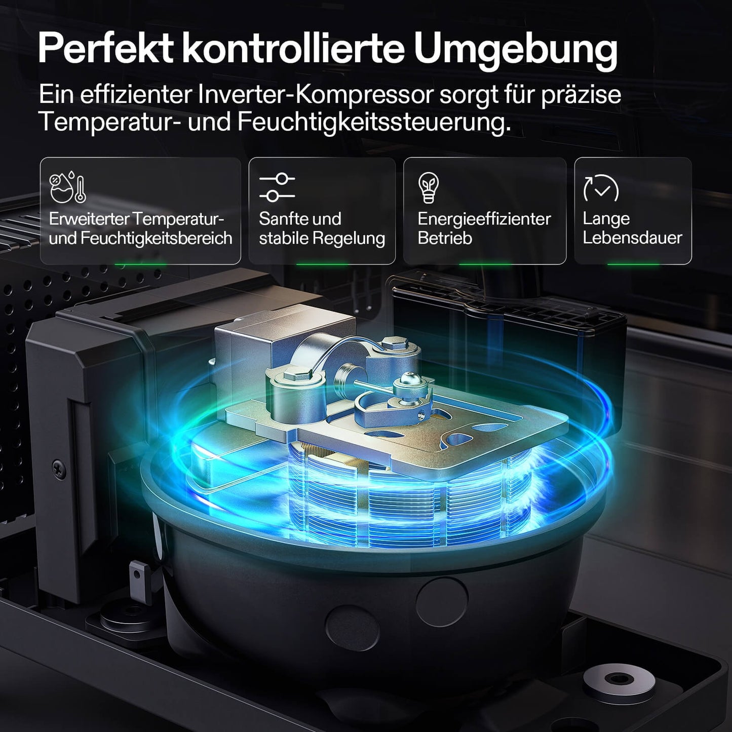 VIVOSUN VCure Smart Post-Harvest Box - Detail Innenregal