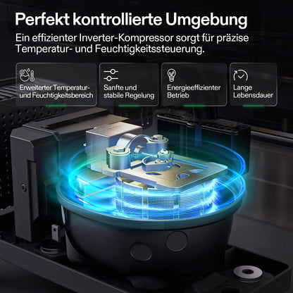 VIVOSUN VCure Smart Post-Harvest Box - Detail Innenregal