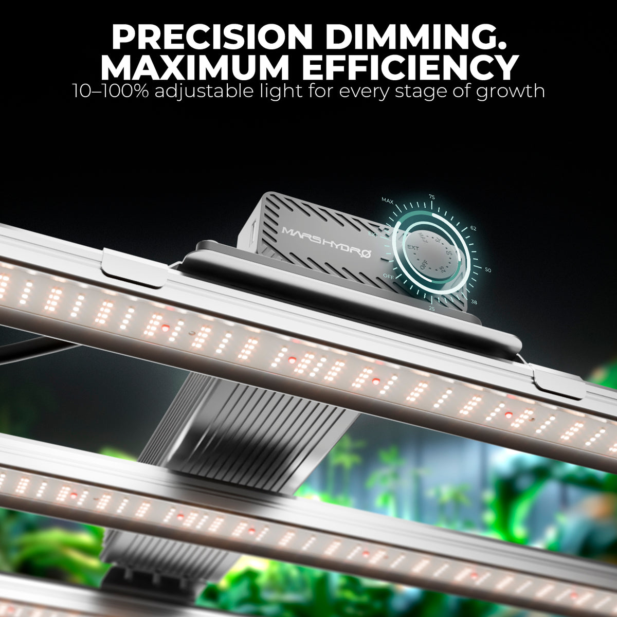 Mars Hydro FC 4000 320W Grow LED Lampe 120x60cm