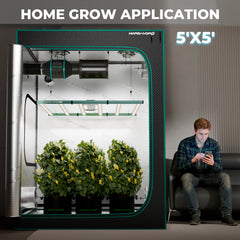 Mars Hydro FC 6500 730W LED Grow Lampe 150x150cm