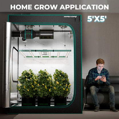 Mars Hydro FC 6500 730W LED Grow Lampe 150x150cm