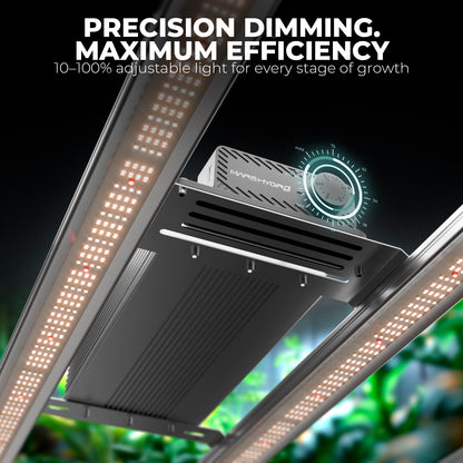 Mars Hydro FC 6500 730W LED Grow Lampe 150x150cm