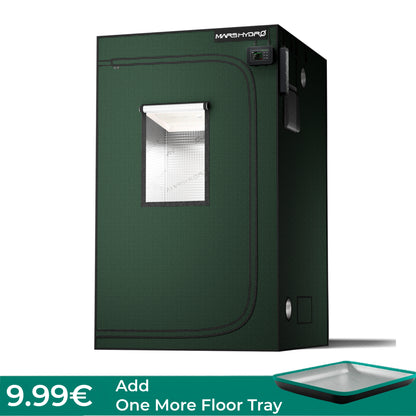 Mars Hydro Growbox Pro 120x120x200cm – Originalbild 2; Ausstattung und Anwendungsbeispiele gemäß Beschreibung
