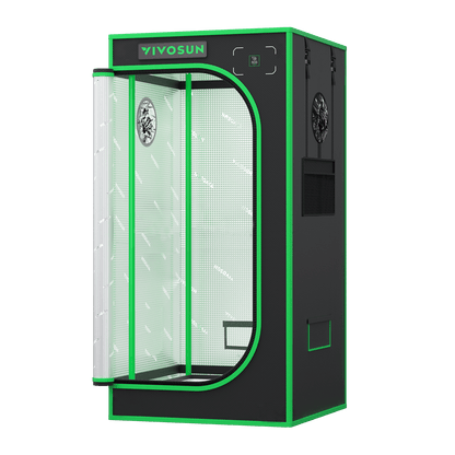 Vivosun Growbox Pro P224 Classic 60x60x120cm – Originalbild 8; Ausstattung und Anwendungsbeispiele gemäß Beschreibung