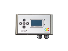 Greenception GC-SIGNAL seriesX – Frontansicht mit Display und Bedientasten