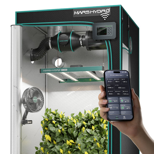Mars Hydro FC3000 Smart Komplettset 100x100x180cm – Setansicht