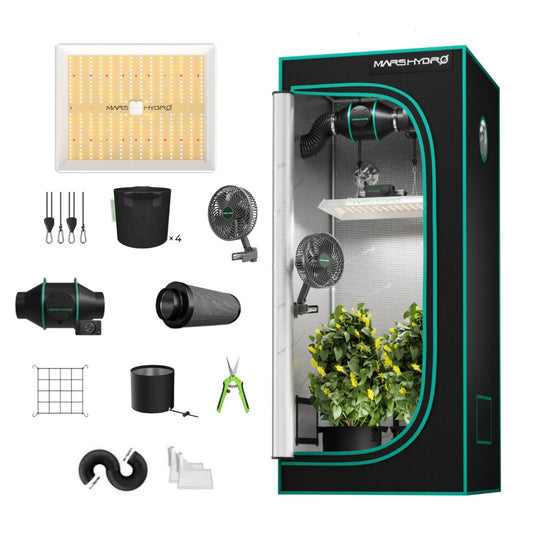 Mars Hydro TS1000 Komplettset 80x80x160cm – Produktansicht