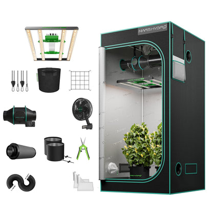 Mars Hydro FC-E3000 Komplettset 100x100x180cm – Set und Lieferumfang