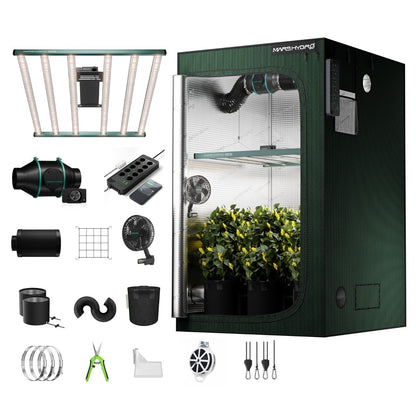 Mars Hydro FC4800 Pro Smart Komplettset 120x120x200cm – Set mit Lieferumfang