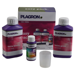 Plagron Easy Pack 100% Terra Dünger Set Verpackung Vorderseite