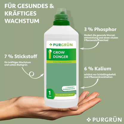 Purgrün Grow Düngee Inhaltsstoffe