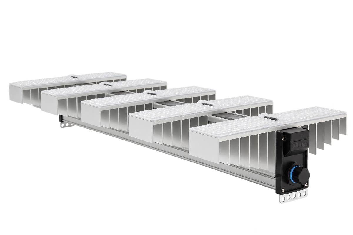 SANlight EVO 5-100 1.5 – freigestellte Leuchte, retuschierte Herstelleransicht
