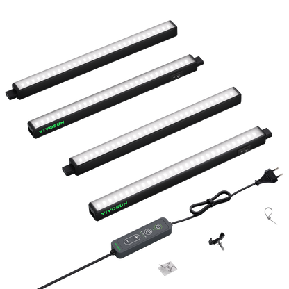 Vivosun T5 LED-Anzuchtleuchten 4er-Set, 30 oder 60cm – Herstelleransicht 1