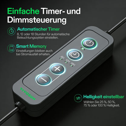 Vivosun T5 LED-Anzuchtleuchten 4er-Set, 30 oder 60cm – Herstelleransicht 5