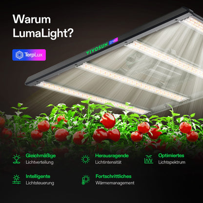 Vivosun LumaLight 320W LED-Pflanzenlampe – Herstelleransicht 2
