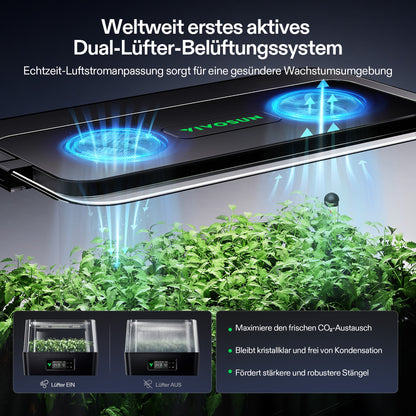 Vivosun VSeed S40 Anzuchtbox Komplettset 30W LED – Herstellerinformation und Anwendungsbeispiel 5